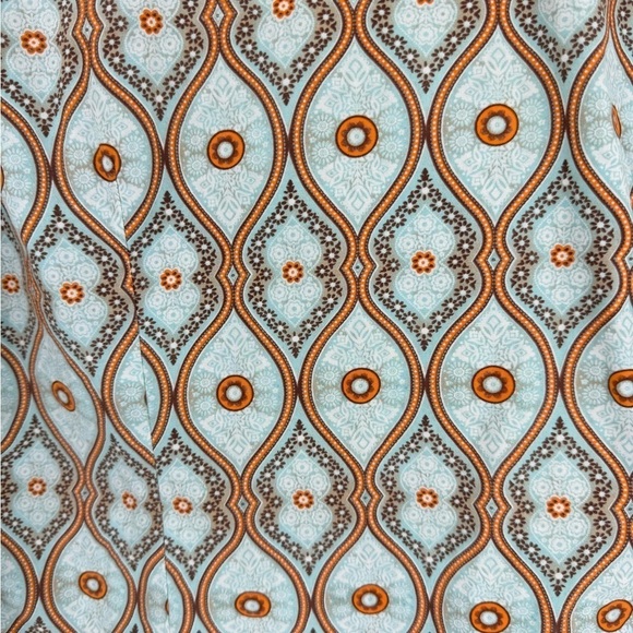 Rough Stack Panhandle Slim Retro Print Pearl Snap Button Down Shirt - Picture 7 of 10